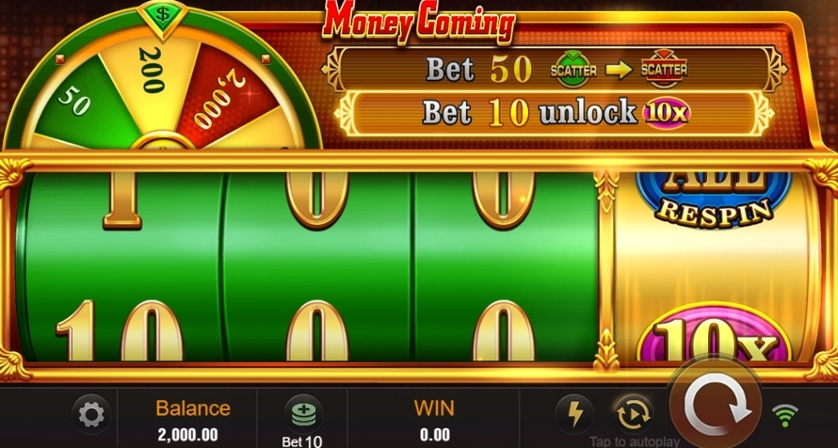 Slot online MONEY COMING ,Jogo de cassino MONEY COMING, Máquina caça-níqueis MONEY COMING